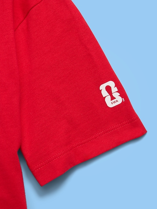 Image number 3 showing, FIFA World Cup 26™ England Oversized Graphic T-Shirt for Boys