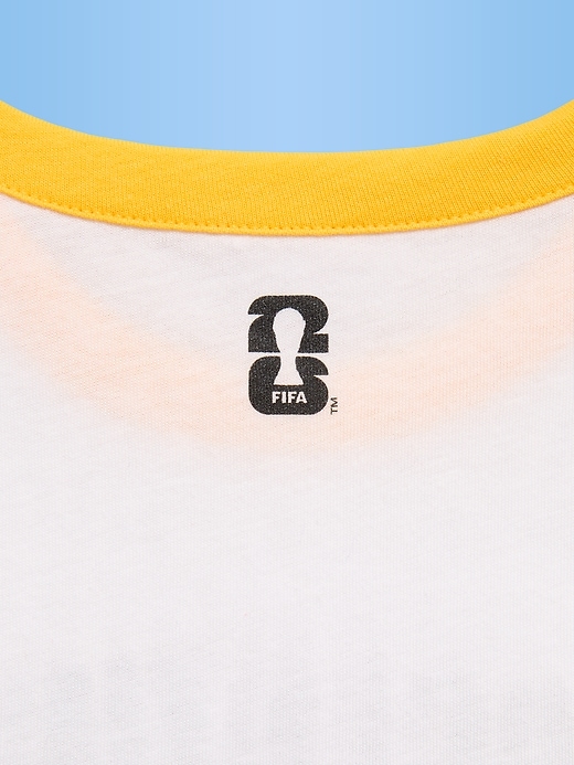 Image number 3 showing, FIFA World Cup 26™ Argentina Smocked Graphic T-Shirt for Girls