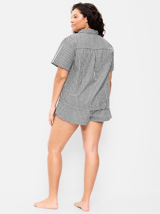 Image number 7 showing, Poplin Pajama Short Set