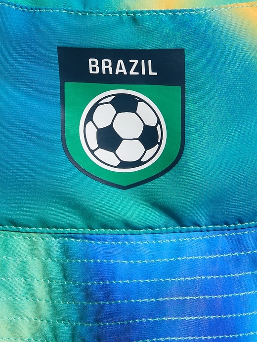 L'image numéro 3 présente Chapeau cloche Coupe du monde de la FIFA 26™, Brésil pour enfant