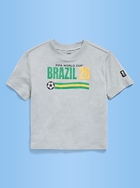 Image number 2 showing, FIFA World Cup 26™ Brazil Oversized Unisex Graphic T-Shirt for Toddler