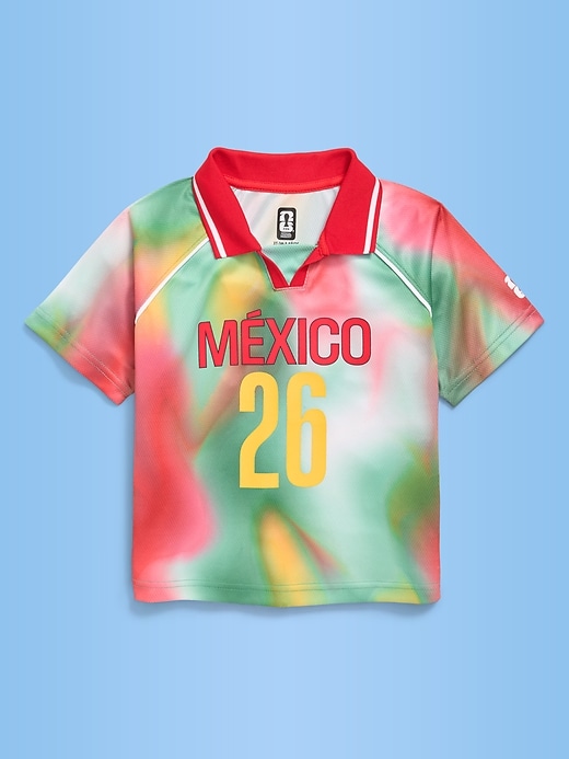 Image number 2 showing, FIFA World Cup 26™ Mexico Unisex Lifestyle Collared Jersey T-Shirt for Toddler