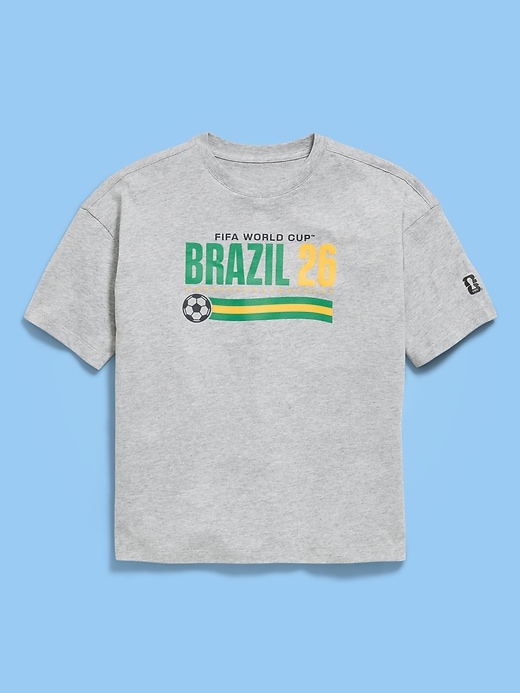 Image number 2 showing, FIFA World Cup 26™ Brazil Oversized Graphic T-Shirt for Boys