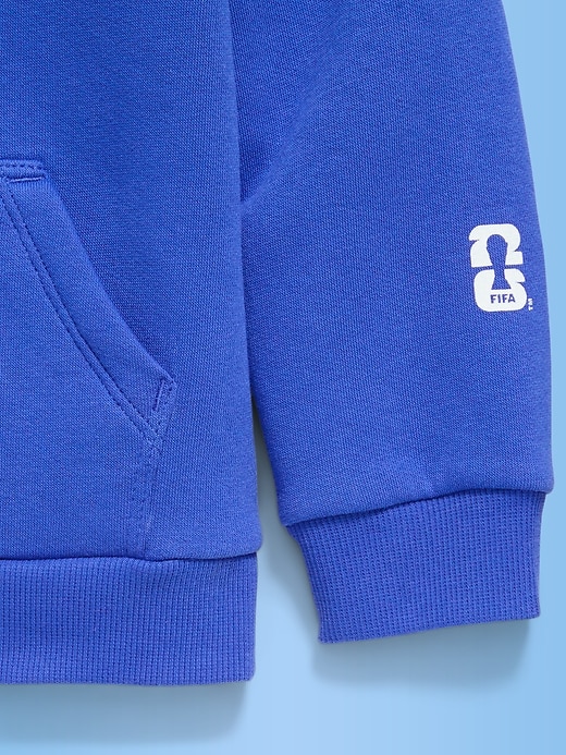 Image number 3 showing, FIFA World Cup 26™ Brazil Oversized Pullover Hoodie for Toddler Boys