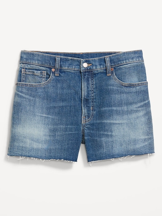 Image number 4 showing, High-Waisted OG Jean Shorts -- 4-inch inseam