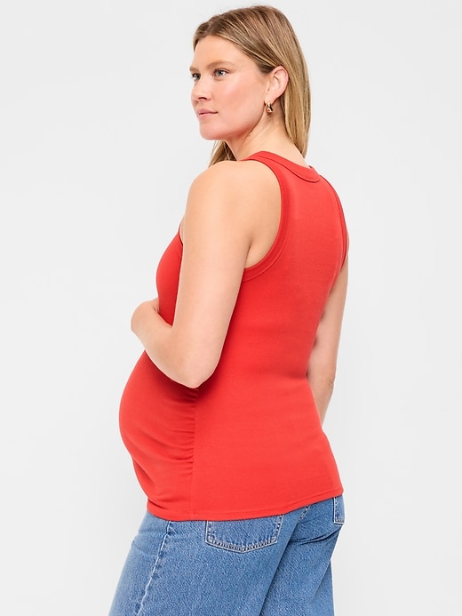 Image number 2 showing, Maternity High-Neck Tank Top