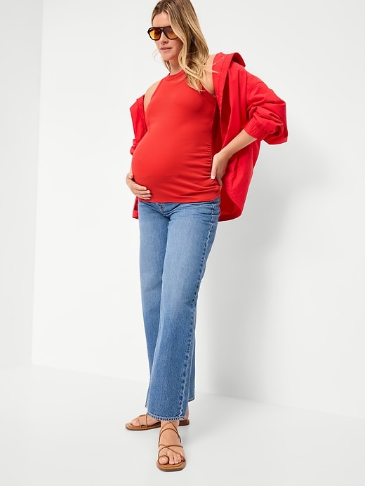 Image number 3 showing, Maternity High-Neck Tank Top