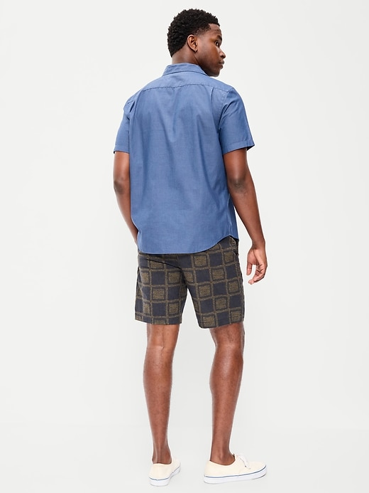 Image number 3 showing, Linen-Blend Jogger Shorts -- 7-inch inseam