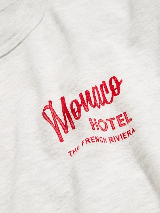 Image number 4 showing, Short-Sleeve Loose Graphic T-Shirt