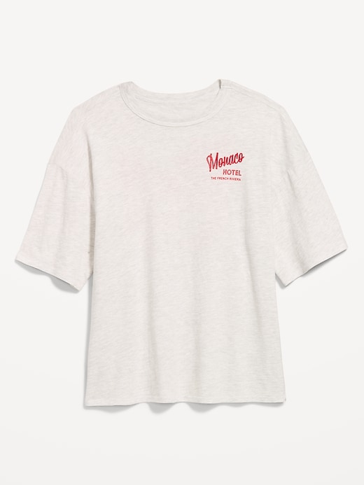 Image number 5 showing, Short-Sleeve Loose Graphic T-Shirt