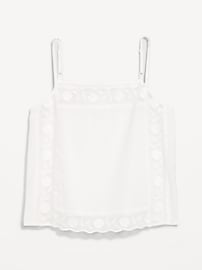 Image number 1 showing, Scalloped-Hem Tank Top