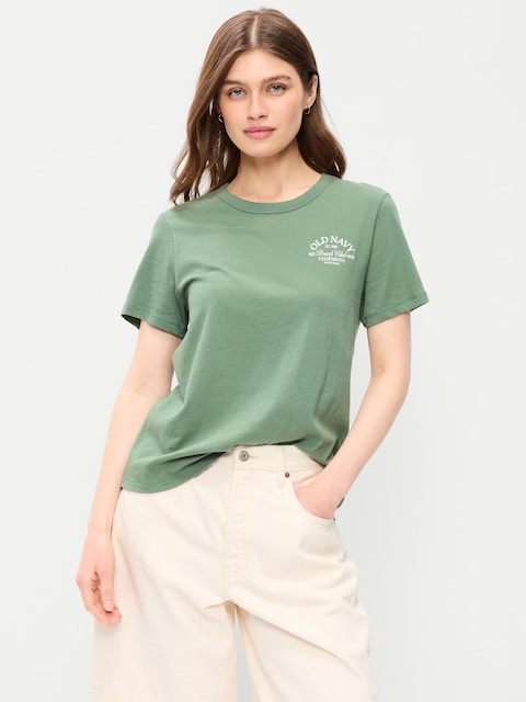 EveryWear Crew-Neck Logo-Graphic T-Shirt