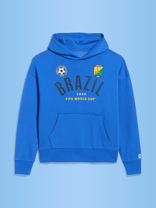 Image number 3 showing, FIFA World Cup 26™ Brazil Oversized Pullover Hoodie for Men