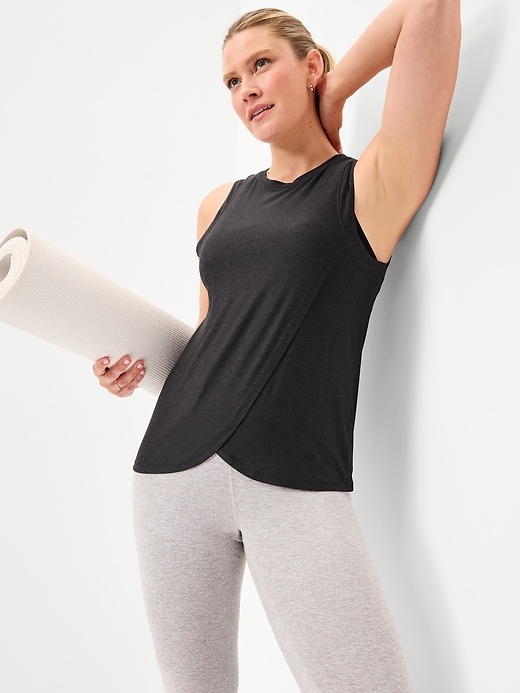 Image number 3 showing, Maternity Cloud 94 Soft Nursing Wrap Top