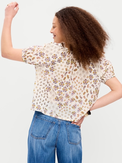 Image number 2 showing, Airy Button-Down Top