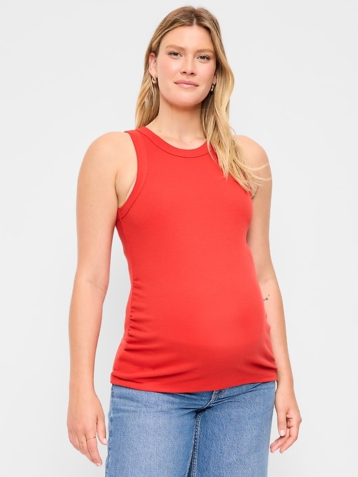 Image number 1 showing, Maternity High-Neck Tank Top