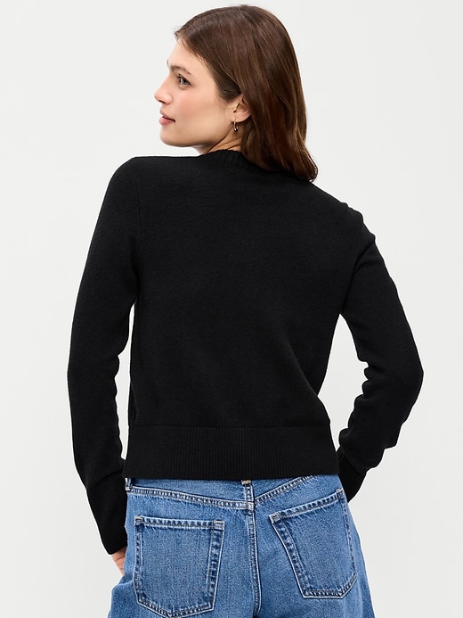 Image number 2 showing, SoSoft Lite Cropped Crew-Neck Cardigan