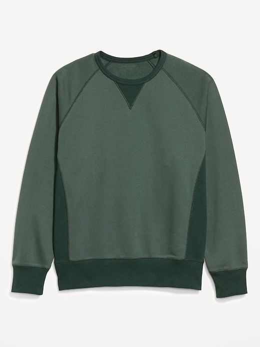 Image number 1 showing, Oversized Heavyweight Crew-Neck Sweatshirt
