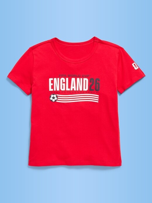 Image number 2 showing, FIFA World Cup 26™ England Graphic T-Shirt for Girls