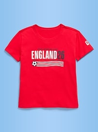 Image number 2 showing, FIFA World Cup 26™ England Graphic T-Shirt for Girls