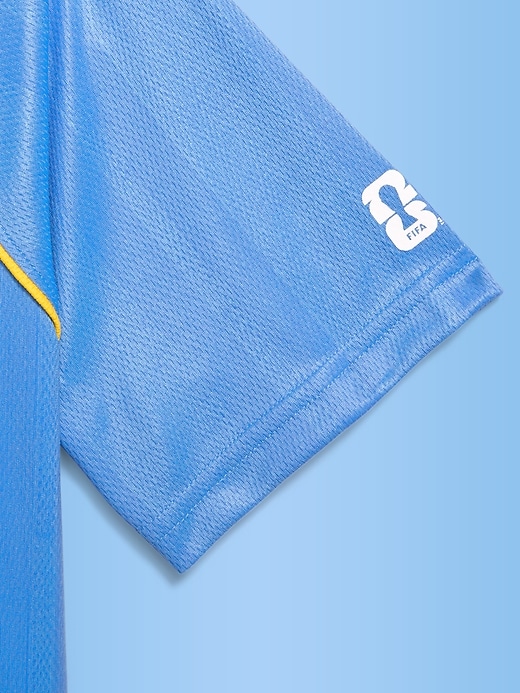 Image number 3 showing, FIFA World Cup 26™ Argentina Lifestyle Collared Jersey T-Shirt for Kids