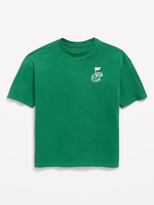L'image numéro 2 présente T-shirt surdimensionné à imprimé PGA TOUR™ unisexe pour Enfant