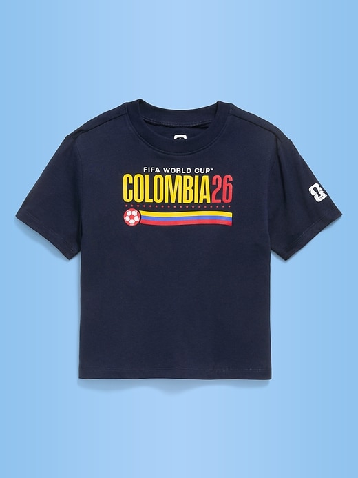 Image number 1 showing, FIFA World Cup 26™ Colombia Oversized Unisex Graphic T-Shirt for Toddler