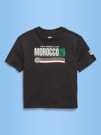 Image number 1 showing, FIFA World Cup 26™ Morocco Oversized Unisex Graphic T-Shirt for Toddler