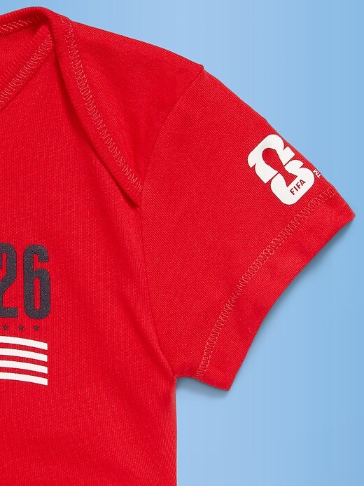 Image number 2 showing, FIFA World Cup 26™ England Graphic Bodysuit for Baby