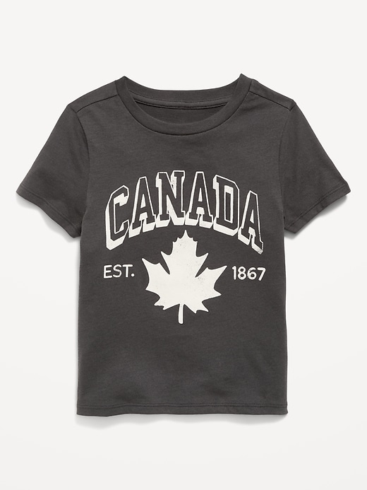 Image number 1 showing, Short-Sleeve Unisex Graphic T-Shirt for Toddler