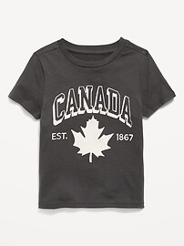 Image number 1 showing, Short-Sleeve Unisex Graphic T-Shirt for Toddler