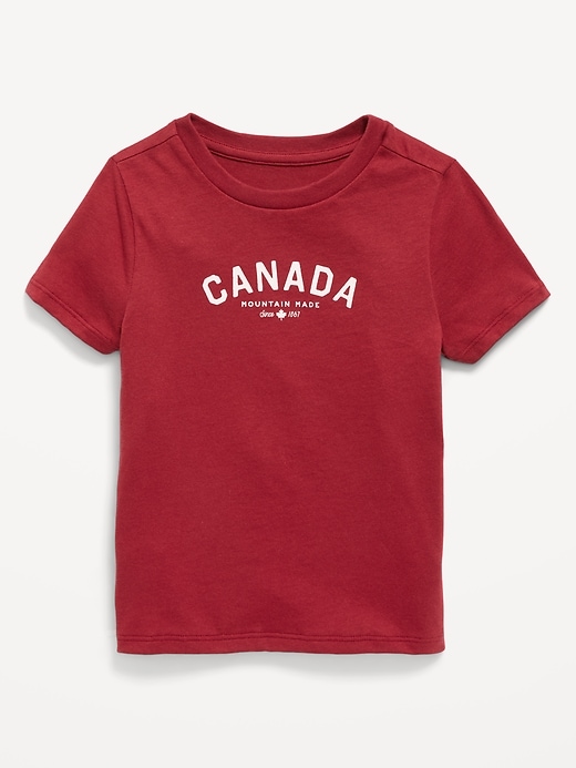 Image number 1 showing, Short-Sleeve Unisex Graphic T-Shirt for Toddler