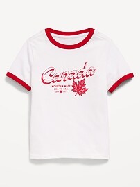 Image number 1 showing, Short-Sleeve Unisex Graphic T-Shirt for Toddler