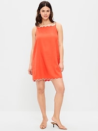 Image number 3 showing, Sleeveless Mini Shift Dress