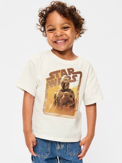 Image number 1 showing, Star Wars™ Oversized Unisex Graphic T-Shirt for Toddler
