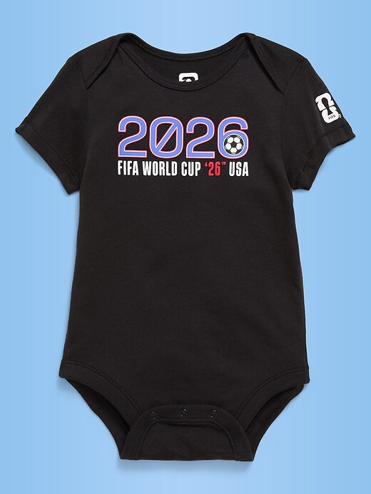 Image number 1 showing, FIFA World Cup 26™ Graphic Bodysuit for Baby
