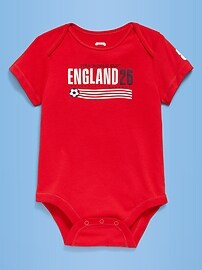 Image number 1 showing, FIFA World Cup 26™ England Graphic Bodysuit for Baby