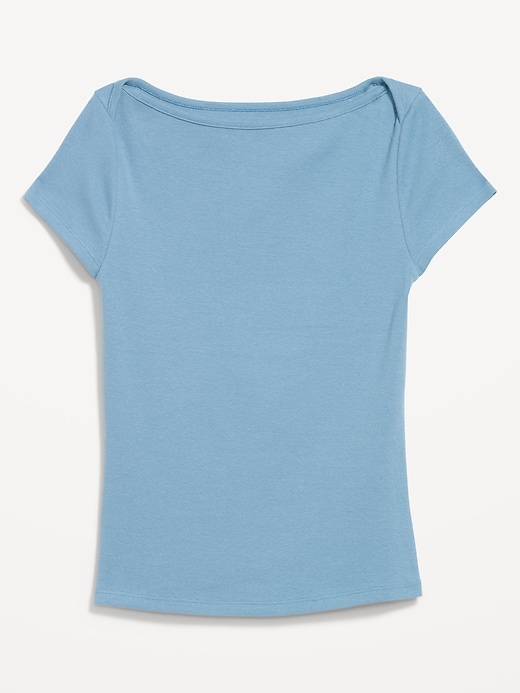 Image number 4 showing, Snug Boatneck T-Shirt