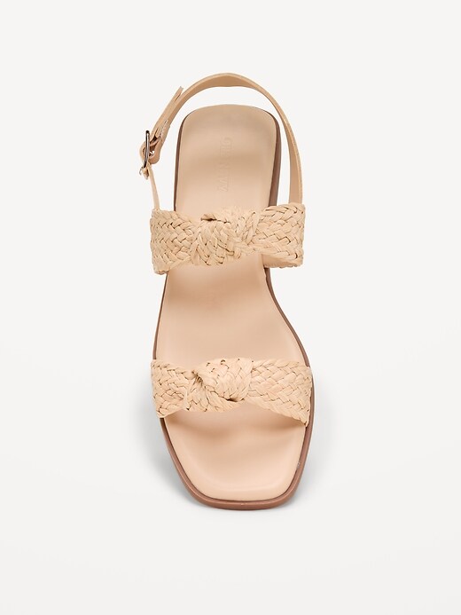 Image number 2 showing, Raffia Sandals for Women