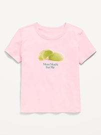 Image number 1 showing, Short-Sleeve Graphic T-Shirt for Girls