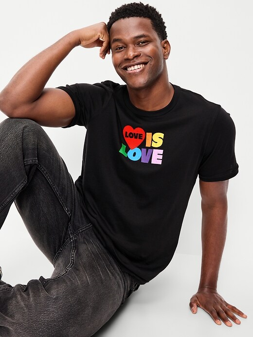 Image number 1 showing, Pride Graphic T-Shirt