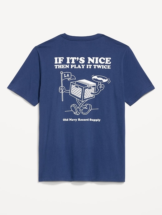 L'image numéro 3 présente T-shirt à logo imprimé