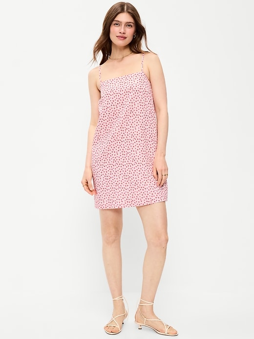 Image number 3 showing, Strappy Mini Shift Dress