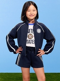 Image number 1 showing, FIFA World Cup 26™ USA Dynamic Fleece Full-Zip Graphic Jacket for Girls
