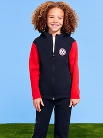 Image number 1 showing, FIFA World Cup 26™ USA Dynamic Fleece Full-Zip Graphic Hoodie for Boys