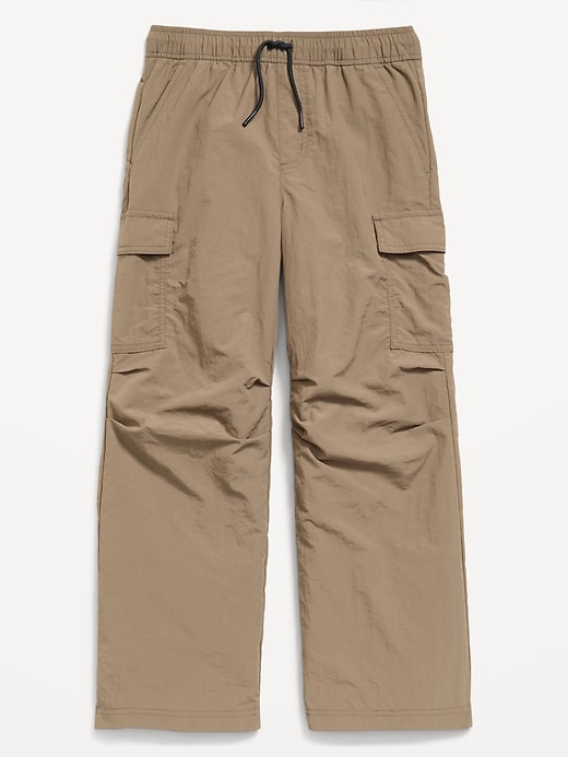 L'image numéro 1 présente Pantalon cargo coupe très généreuse à taille extensible pour Garçon