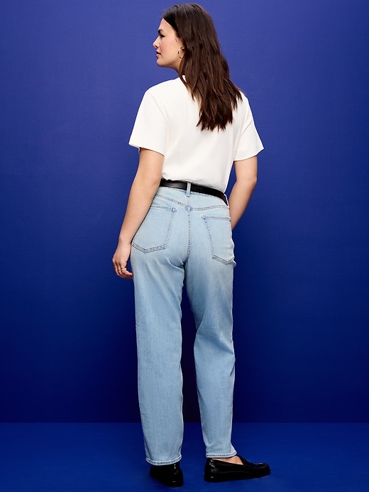 L'image numéro 9 présente Jean Wow ample à taille haute