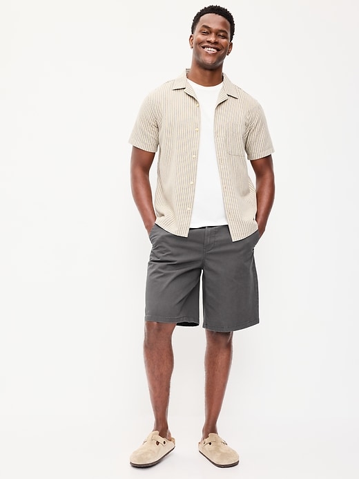 Image number 1 showing, Baggy Heavyweight Workwear Shorts-- 10-inch inseam