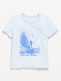 Image number 1 showing, Short-Sleeve Graphic T-Shirt for Girls