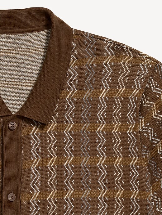 Image number 5 showing, Short-Sleeve Sweater Shirt